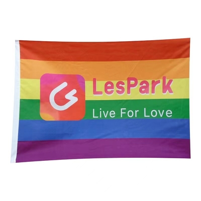 축제 파티 축하 장식을 위한 게이 프라이드 무지개 LGBT 깃발