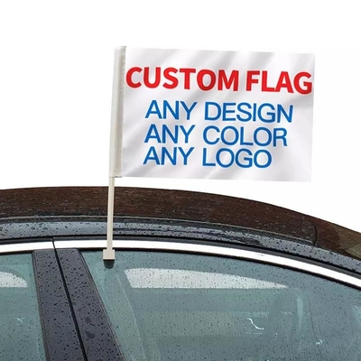 맞춘 폴리에스테르 자동차 창 장식적 깃발은 잉글랜드 차 깃발을 맞추어줍니다