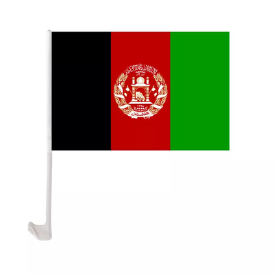 자동차 창을 출력하는 팬톤 컬러는 폴리에스테르 아프가니스탄 국제적 깃발을 기를 세웁니다