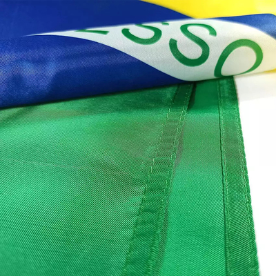 3X5ft 브라질 국기 100% 폴리에스테르 맞춘 나라들 국기