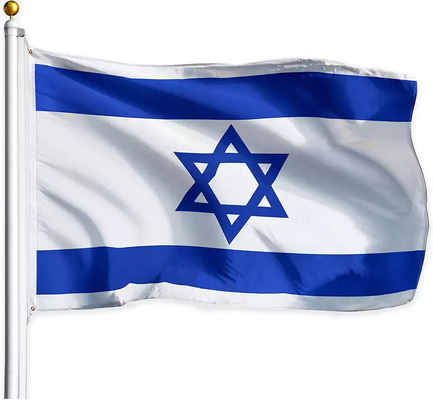 3x5ft 이스라엘 국기 싱글 / 이중 측면 프린팅 폴리에스테르 세계 국기