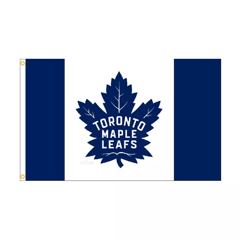 빠른 전달 맞춘 국기 토론토 단풍나무는 국기 NHL 뜨거운 팀 국기를 책장을 넘깁니다